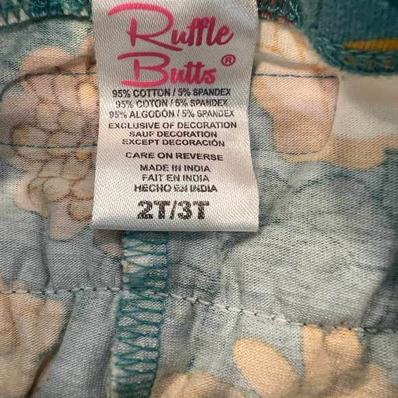 Ruffle Butts Leggings Size 2/3T - Picture 8 of 8